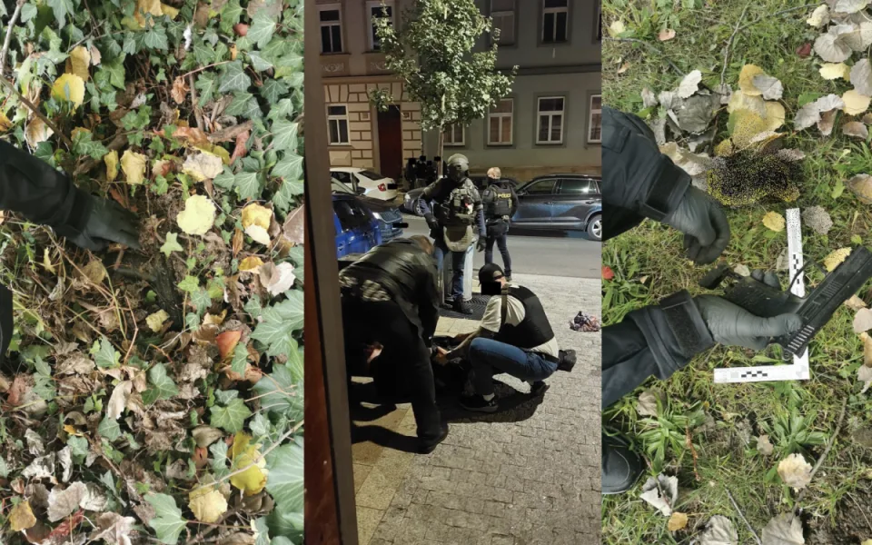 Neměl na nájem, tak s maketou pistole přepadl benzinu. Recidivistu chytla zásahovka během pár hodin