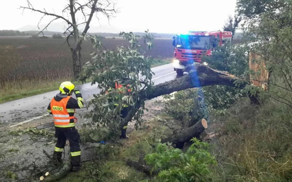 Většinu Čech zasáhne v neděli silný vítr s nárazy o rychlosti až 70 kilometrů za hodinu