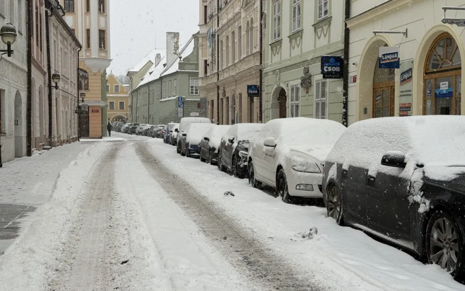 V noci přijde sníh. Na jihu Česka může napadnout až 13 centimetrů