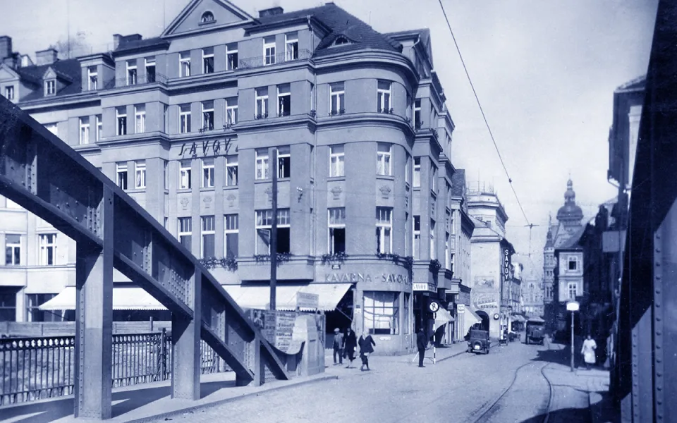 DRBNA HISTORIČKA: Kavárna Savoy bývala srdcem budějovického nábřeží