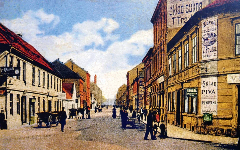 DRBNA HISTORIČKA: Císařská silnice, hospody i mlékárna u sadů, taková byla Rudolfovská třída