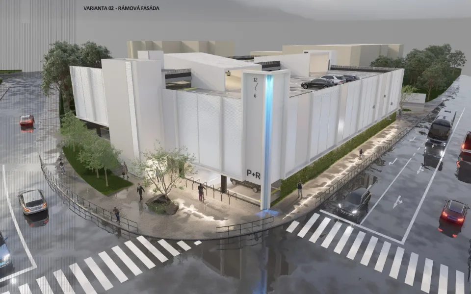 Projekt parkovacího domu ve Strakonicích jde do finále. Nabídne 216 míst