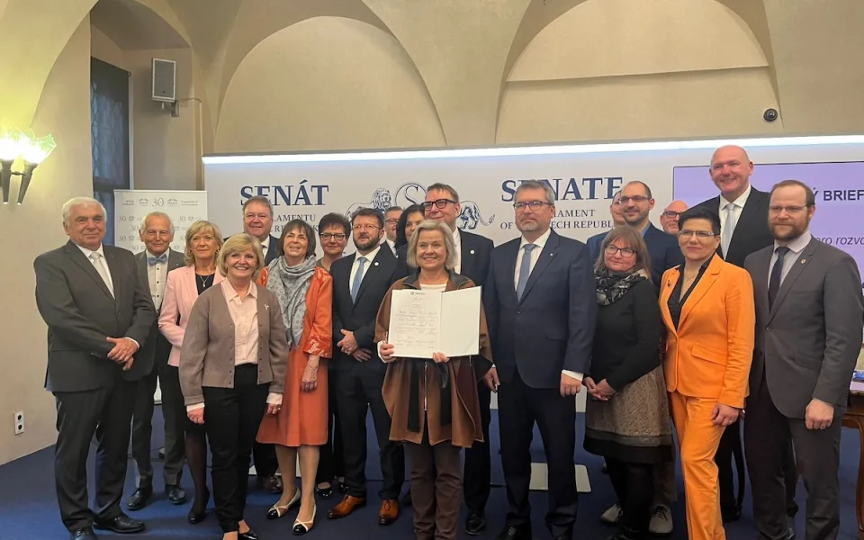 V Senátu odstartoval jubilejní ročník soutěže Vesnice roku.