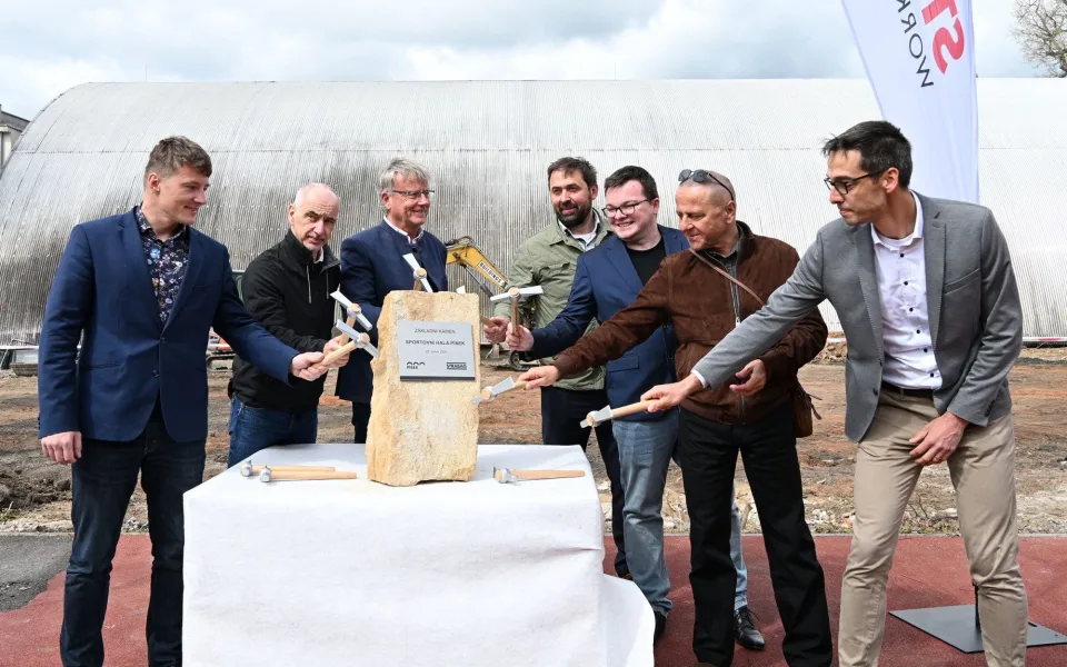 Písek začal stavět sportovní halu za více než 130 milionů korun