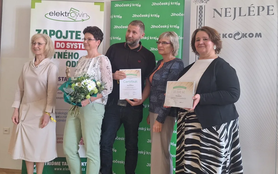 Srubec rekordně zvýšil sběr elektroodpadu. Vysloužil si za to Elektrooskara.