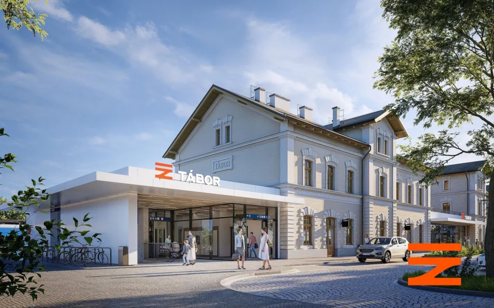 Nádraží v Táboře čeká rekonstrukce za 164 milionů korun