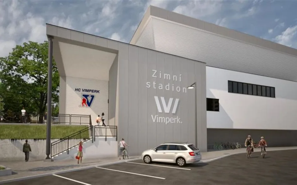 Vimperk zahájil dlouho připravovanou rekonstrukci zimního stadionu