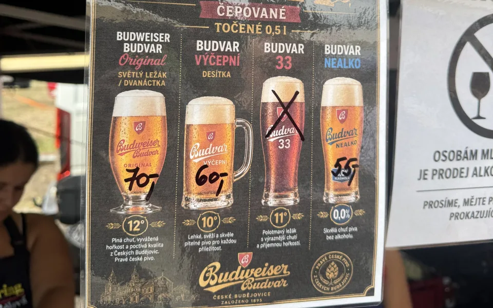 Bramborák za 150 a Budvar za 70. Kolik letos stojí jídlo a pití na Země živitelce